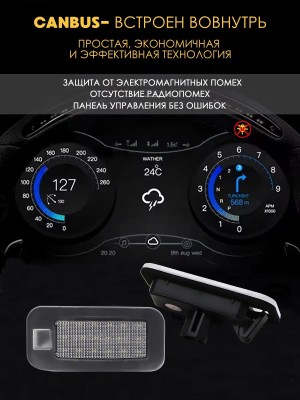 Подсветка номера для Toyota Camry XV70